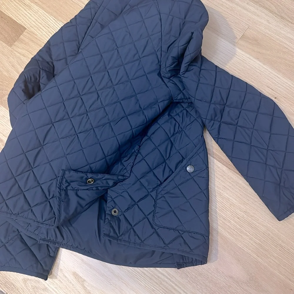 POLO RALPH LAUREN QUILTED BLUE JACKET YOUTH SIZE MEDIUM 10-12